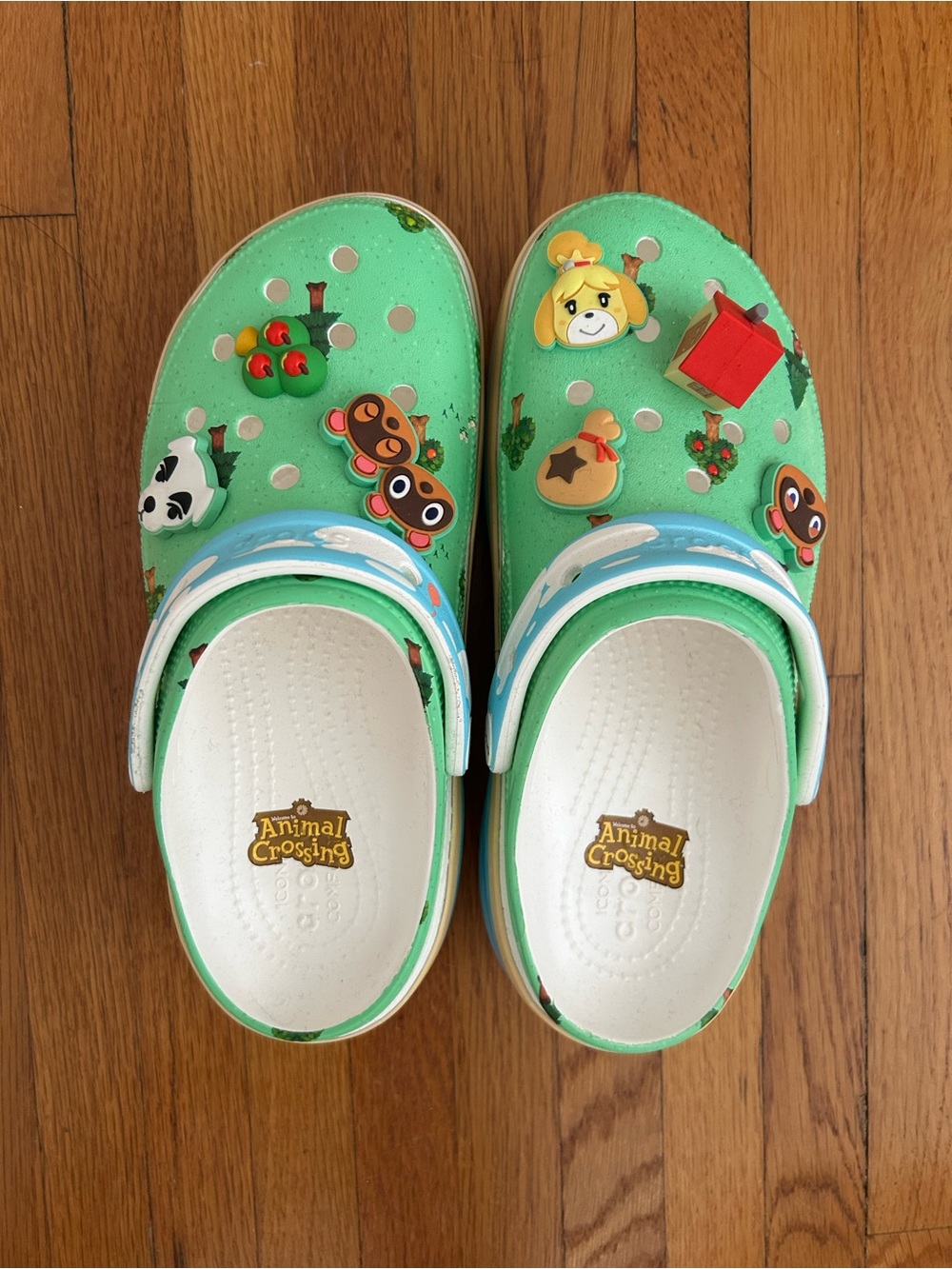 CROCS Animal Crossing Clogs with Charms